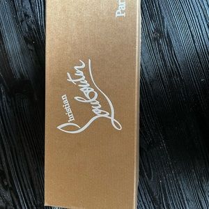 Red bottom flip flops